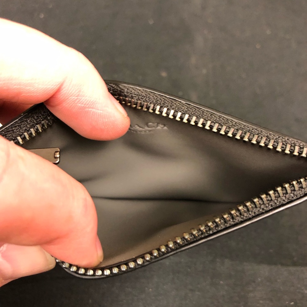 Coach Zip Card Case - Picture 7 of 9